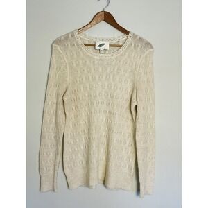 Nurture Open Knit Mohair Blend Shimmery Sweater. Size Medium. Fairycore. Preppy.